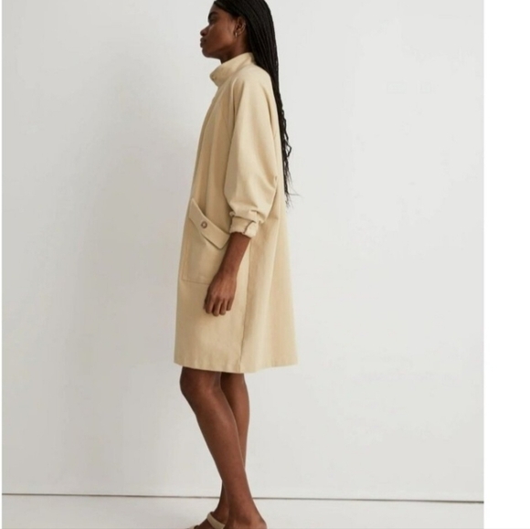 Madewell Womens Structured Terry Longline Coat Size XS - Picture 2 of 9